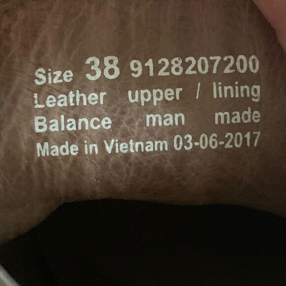 DANSKO Joy Suede Nubuck Walnut Chukka Boot Lace Up Wedge Bootie EU 38 Brown - Picture 16 of 16